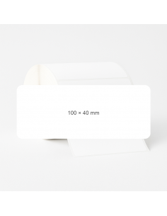 Kleebisildid 100x40mm. Vellum. Standardne liim