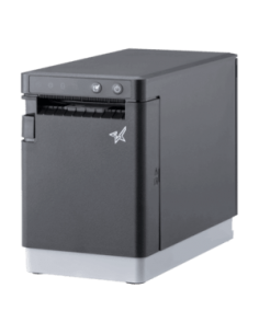 Star mC-Label2, CloudPRNT, 12 dots/mm (300 dpi), cutter, linerless, USB-C, Ethernet, black