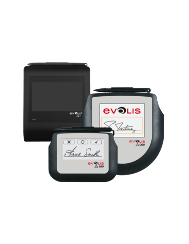 Evolis Sig100, 10.5 cm (4), display