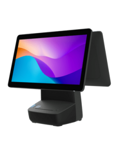 HiStone LUNA S, HK528 w/o Printer, 39.6 cm (15,6), Full HD, USB, RS232, Ethernet, Intel Celeron J, SSD, black