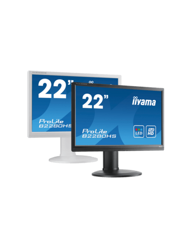 iiyama ProLite XUB22/XB22/B22, 54.6cm (21.5), Full HD, USB, kit (USB), white