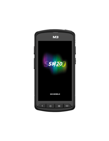 M3 Mobile SM20X, 2D, SE4710, 12.7 cm (5), GPS, disp., USB, BT (5.1), Wi-Fi, 4G, NFC, Android, GMS, RB, black