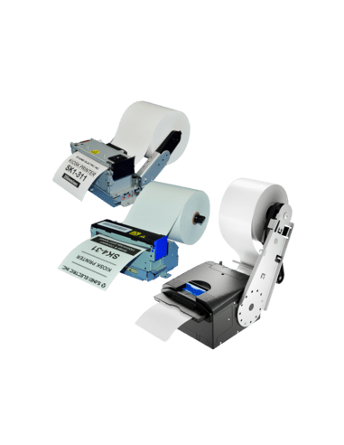 Star Sanei SK5-31UD-LQW-H-SP3, 8 dots/mm (203 dpi), cutter, presenter, USB, RS232