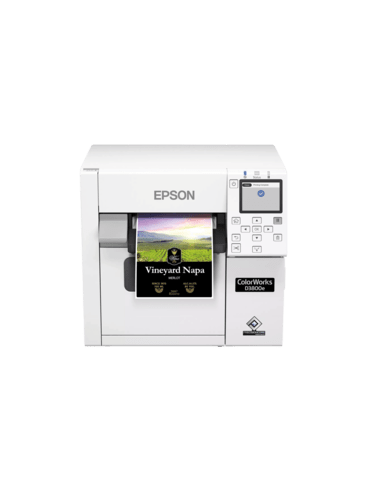 Epson ColorWorks D3800e, USB, Ethernet, white