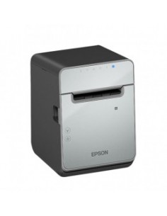 Label printer Epson TM-L100, 8 dots/mm (203 dpi), cutter, linerless, USB, Lightning, Ethernet, black