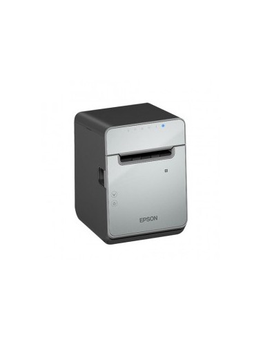 Staliniai lipdukų spausdintuvai Lipdukų spausdintuvas Epson TM-L100, 8 dots/mm (203 dpi), cutter, linerless, USB, RS232, Etherne