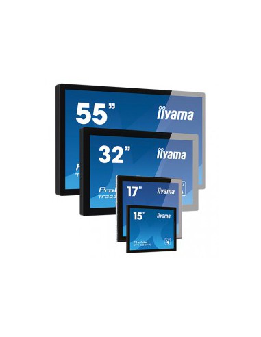 iiyama ProLite TF4339MSC-B1AG, 109,2 cm (43''), Projected Capacitive, 12 TP, Full HD, black