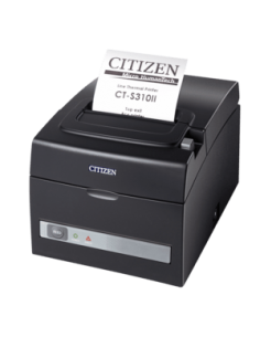 Citizen CT-S310II LAN, Dual-IF, 8 dots/mm (203 dpi), cutter, black