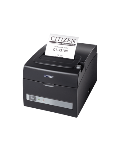 Citizen CT-S310II LAN, Dual-IF, 8 dots/mm (203 dpi), cutter, black