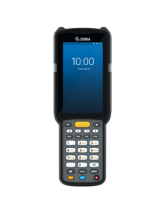 Zebra MC3300x, 2D, SR, SE4770, 10.5 cm (4), Func. Num., Gun, BT, Wi-Fi, NFC, Android, GMS