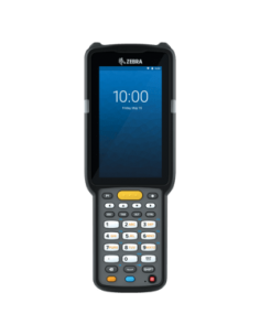 Zebra MC3300x, 2D, SR, SE4770, 10.5 cm (4), Func. Num., Gun, RFID, BT, Wi-Fi, NFC, Android, GMS