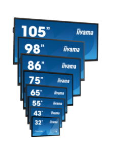 iiyama ProLite TW2223AS-B1, 54.6cm (21.5), Projected Capacitive, 10 TP, Full HD, USB, BT, Ethernet, Wi-Fi, Android, black